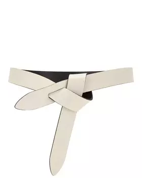 Ремень Лечче Isabel Marant, цвет Chalk & Black