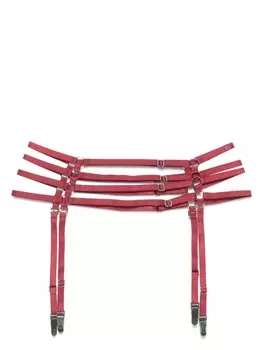Ремень Les Ftiches Garters Maison Close, красный