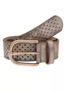 Ремень Leslii SQUARE, золотой