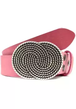 Ремень LIFEBULT by showroom 019°, натуральная кожа Rettungsring By Showroom 019°, розовый