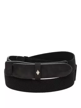 Ремень LOTTUSSE Belt Trenzado, черный