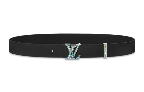 Ремень Louis Vuitton кожаный, черный