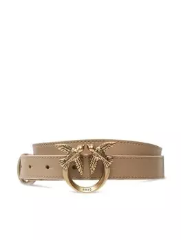 Ремень Love Berry H2 Belt PE 23 PLT01 100143 Pinko, бежевый