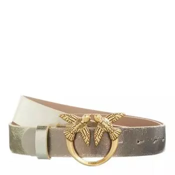 Ремень love berry h3 belt oro/argento antique Pinko, желтый