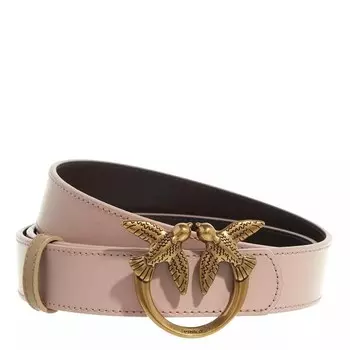 Ремень love berry h3 double belt cipria/t.moro antique Pinko, розовый