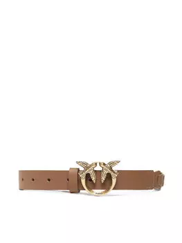 Ремень Love Duble Belt H2 20221 PLT01 Pinko, коричневый