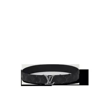 Ремень LV Stitch 40 мм двусторонний Louis Vuitton, серый