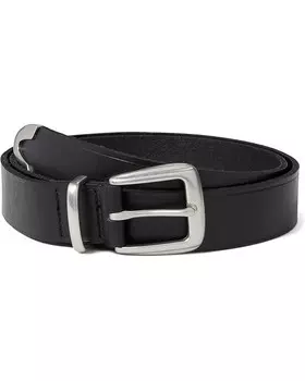 Ремень Madewell Leather Western Belt, черный
