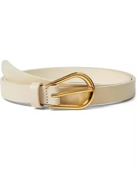 Ремень Madewell Teardrop Buckle Belt, экрю