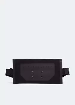 Ремень MAISON MARGIELA Soft 5AC Mackintosh belt bag, черный