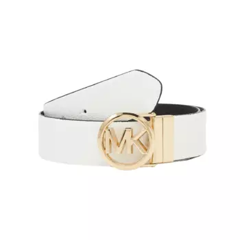 Ремень Michael Kors Reversible, белый/черный
