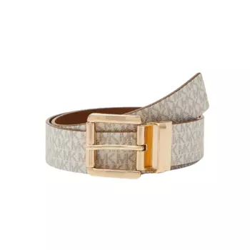 Ремень Michael Kors Reversible, кремовый/коричневый
