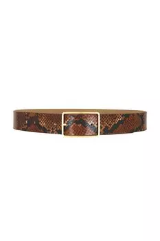 Ремень Milla из питона B-Low The Belt, cognac & gold