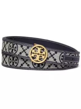 Ремень Miller с монограммой Tory Burch, синий