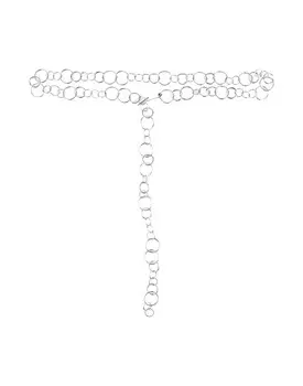 Ремень Mm6 Maison Margiela, серебро