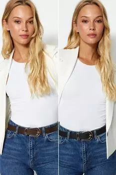 Ремень - Многоцветный - Повседневный Trendyol, разноцветный