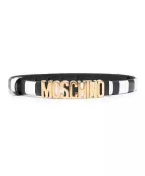 Ремень Moschino, белый