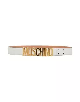 Ремень Moschino, белый