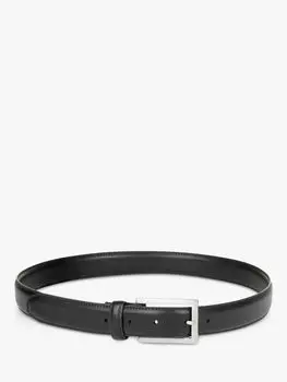 Ремень Moss 1851 Flexi Fit из искусственной кожи, черный