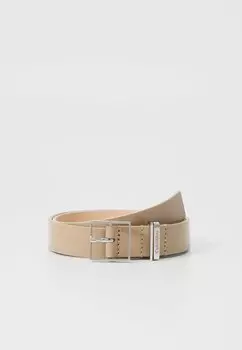 Ремень MUST SQUARE BUCKLE BELT Calvin Klein, бежевый