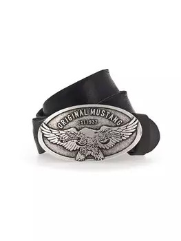 Ремень MUSTANG, черный