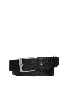 Ремень мужской АДАН 3.5 РЕБЕНОК Tommy Hilfiger, черный