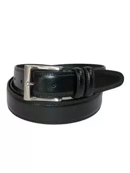 Ремень мужской Aquarius с крупной и высокой галькой, черный