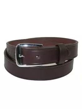 Ремень мужской Boston Leather кожаный, коричневый