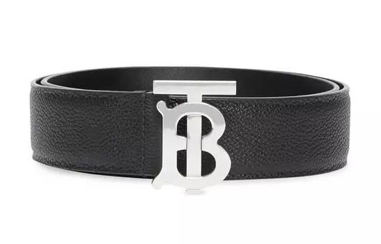 Ремень мужской Burberry, черный
