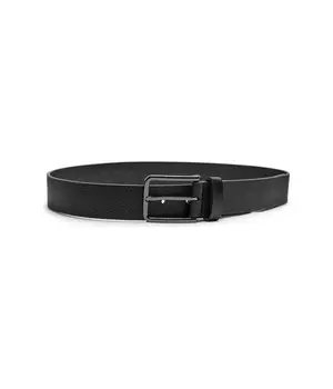 Ремень мужской Calvin Klein из натуральной кожи, черный