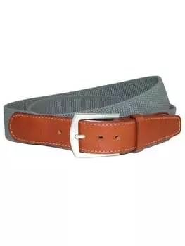 Ремень мужской Crookhorn Davis Newport Pique, серый