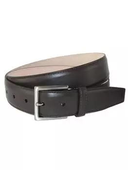 Ремень мужской Crookhorn Davis с пряжкой, темно-коричневый