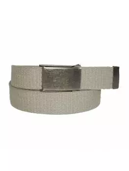 Ремень мужской CTM с латунной пряжкой, 3 штуки