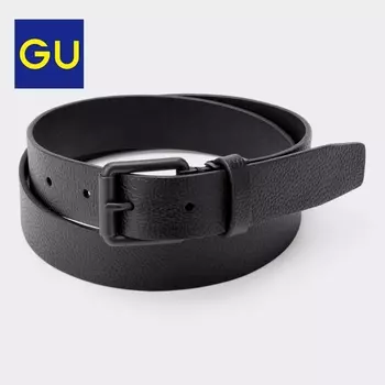 Ремень мужской GU регулируемый, красный