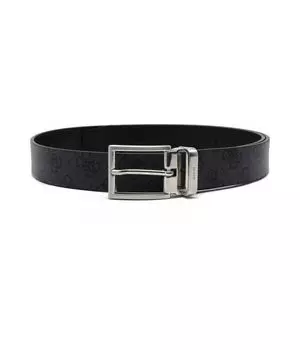 Ремень мужской Guess двусторонний, черный