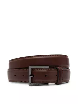 Ремень мужской Hudson Leather 3.0 AM0AM13379 Tommy Hilfiger, коричневый