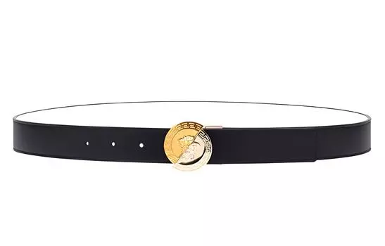 Ремень мужской из кожи «Медуза» VERSACE