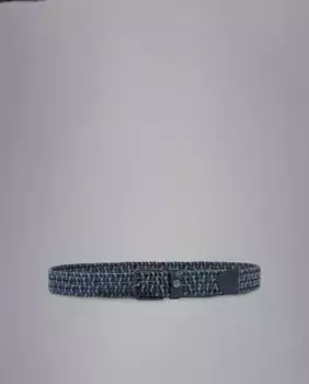 Ремень мужской комбинированный эластичный Paul & Shark, темно-синий