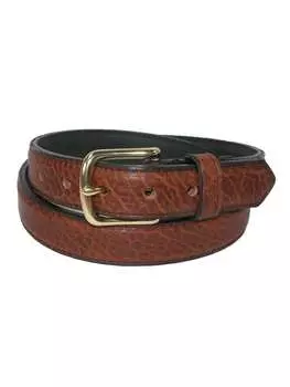 Ремень мужской кожаный Boston Leather Big & Tall Bison, коричневый