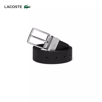 Ремень мужской Lacoste, черный