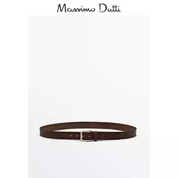 Ремень мужской Massimo Dutti, коричневый