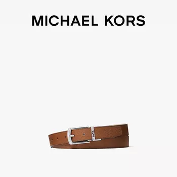 Ремень мужской Michael Kors с металлической пряжкой, коричневый