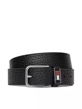 Ремень мужской Tjm Scanton Texture 3.5 AM0AM13417 Tommy Jeans, черный