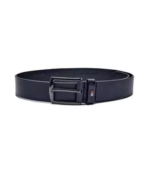 Ремень мужской Tommy Hilfiger Denton кожаный, синий