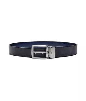 Ремень мужской Tommy Hilfiger двусторонний кожаный, черный