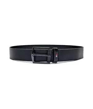 Ремень мужской Tommy Hilfiger из натуральной кожи, черный