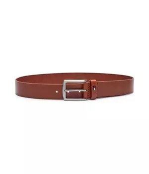 Ремень мужской Tommy Hilfiger кожаный, коричневый