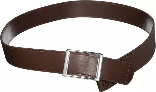 Ремень Myself Belts Easy One Handed Genuine Leather with Faux Buckle, коричневый