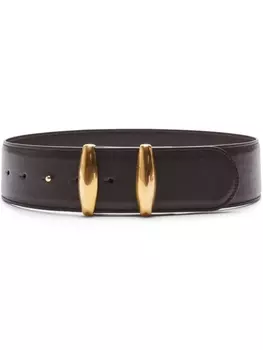 Ремень на кнопке Altuzarra, коричневый