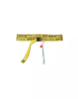 Ремень Off, желтый